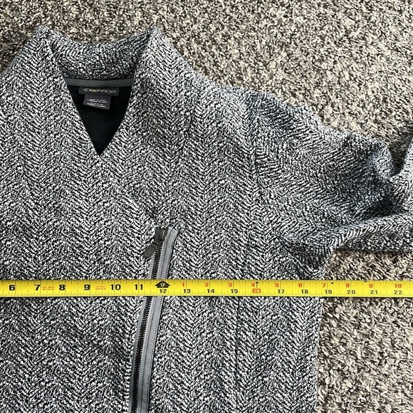 Exofficio Knit Angle Zip Jacket Blazer Women’s M Career Office Business Casual - Picture 7 of 10
